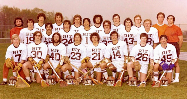 Young Dave lacrosse team picture
